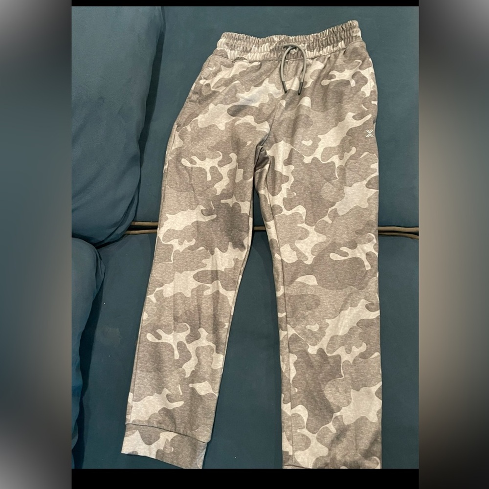 Camo sweatpants, size 8